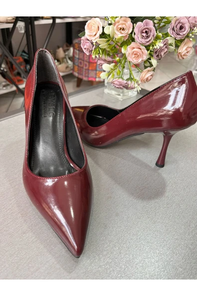 BYSLÇ SHOES BORGO RUGAN STİLETTO 9 CM TOPUK BOYU YENİ SEZON ürün görseli 1