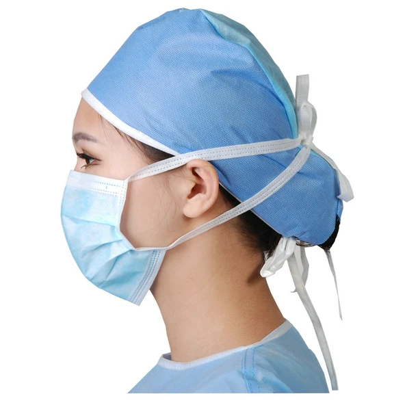 MASKE BAĞÇIKLI CERRAHİ 4 PAKET (200 ADET) ürün görseli 1