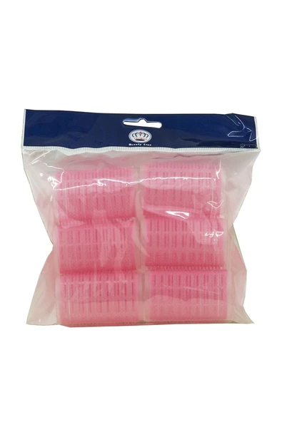 GLORİA Saça Yapışan 6 Adet Cırtlı Bigudi Orta Boy Çap 3,5 cm - 56002 ürün görseli 1