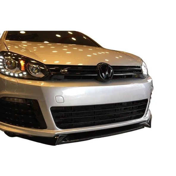 Volkswagen Golf 6 3 Parça Ön Lip (Plastik)(Boyasız) ürün görseli 1