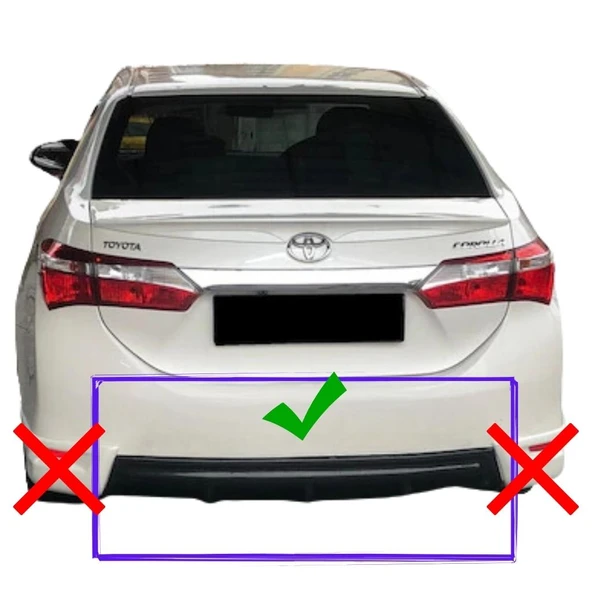 Toyota Corolla Orta Difüzör (Plastik)(Boyasız) ürün görseli 1