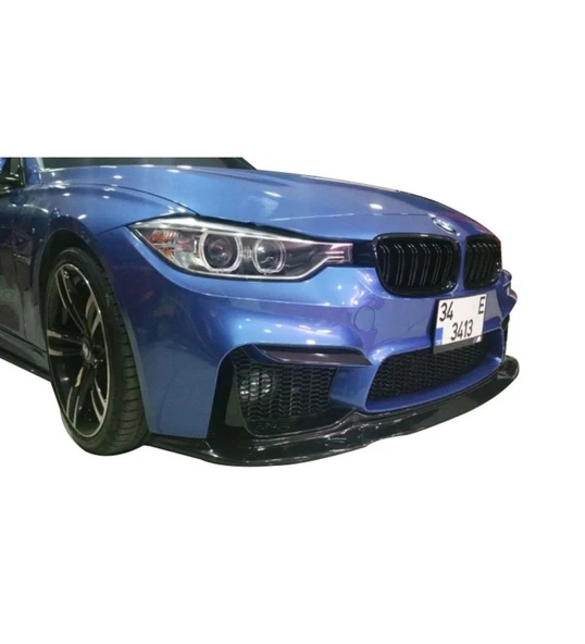 Bmw F30 - F80 M3 Vorsteiner Ön Lip (Çin Tampon Uyumlu) (Plastik) (Boyasız) ürün görseli 1