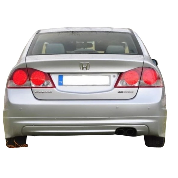 Honda Civic Fd6 Mugen Arka Ek (Plastik)(Boyasız) ürün görseli 1