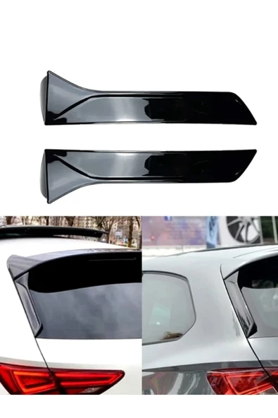 Seat Leon Spoiler Sağ Sol Flap (Plastik) (Boyasız) ürün görseli 1