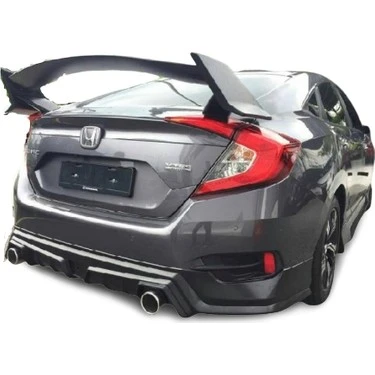 Honda Civic Fc5 Mugen Arka Ek (Plastik)(Boyasız) ürün görseli 1