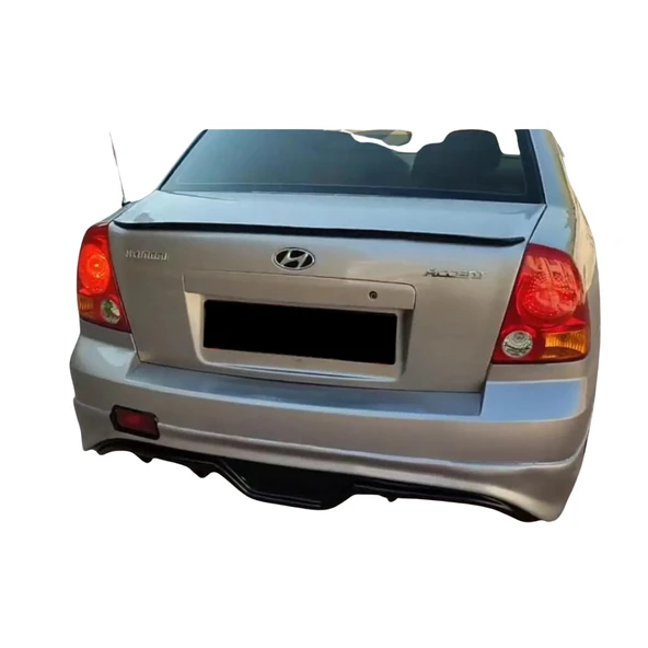 Hyundai Accent Admire 2000-2006 Arka Ek (Plastik)(Boyasız) ürün görseli 1