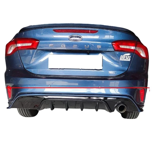 Ford Focus 4 Sedan Arka Ek (Plastik)(Boyasız) ürün görseli 1