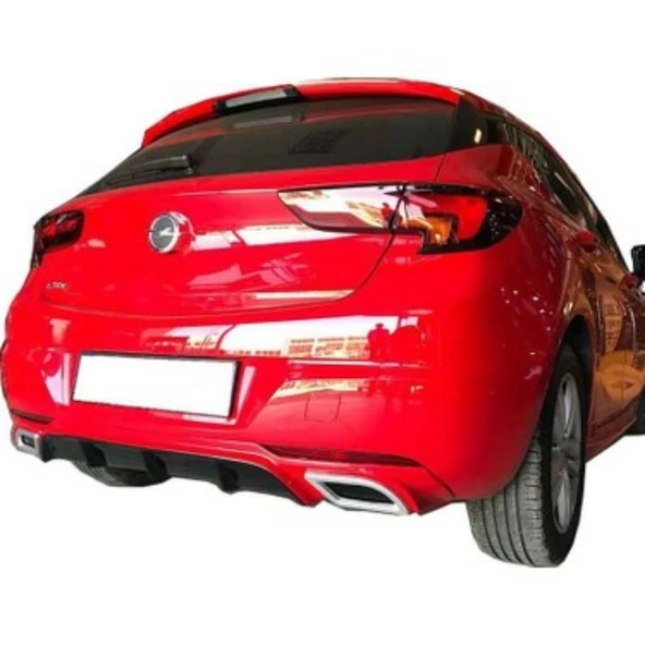 Opel Astra K Egzoz Görünümlü Difüzör (Plastik)(Boyasız) ürün görseli 1
