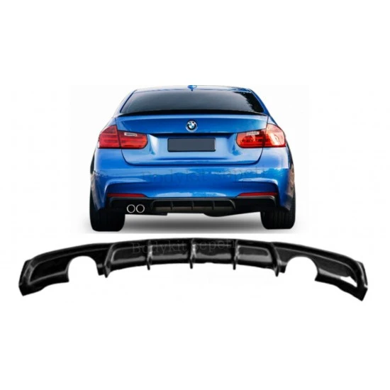 Bmw F30 2012 - 2018 M Performance Difüzör (Plastik)(Boyasız) ürün görseli 1