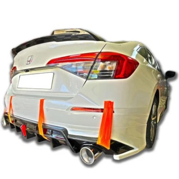 Honda Civic FE 2022 Yeni Model Arka Ek (Plastik)(Boyasız) ürün görseli 1