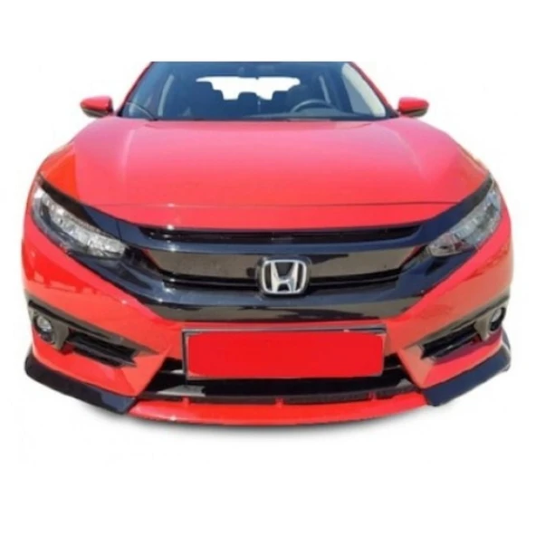 Honda Civic Fc5 Ön Lip Custom (Plastik)(Boyasız) ürün görseli 1