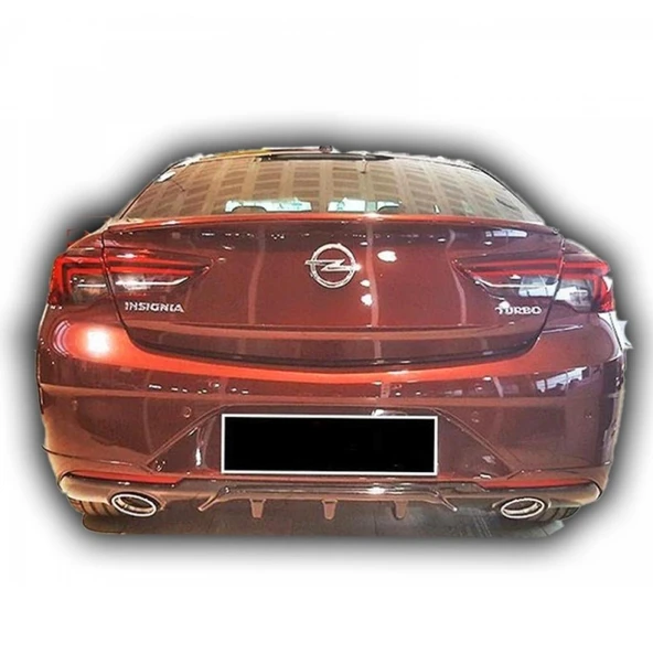 Mazda 3 2014-2019 Çift Çıkış Difüzör (Plastik)(Boyasız) ürün görseli 1
