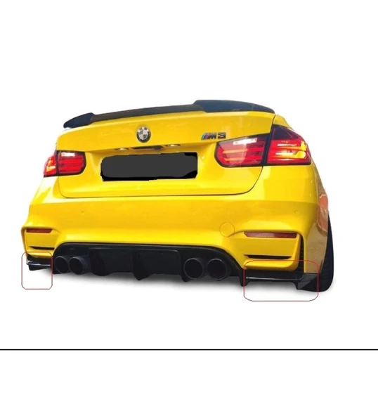 Bmw F30 M3 Vorsteiner Sağ Sol Arka Flap (Plastik)(Boyasız) ürün görseli 1