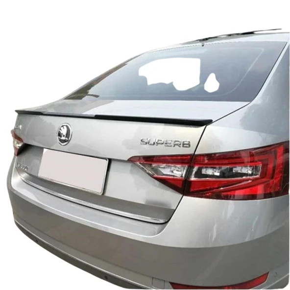 Skoda Super B 2015 Üzeri M4 Model Spoiler (Plastik) (Boyasız) ürün görseli 1