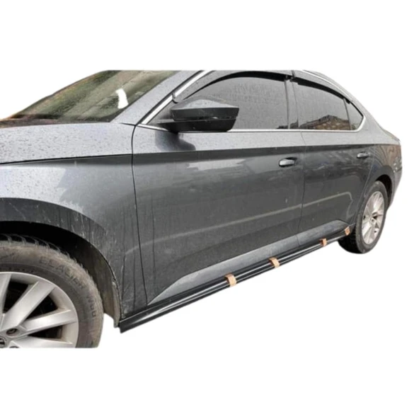 Skoda Superb Yan Marşpiyel (Plastik)(Boyasız) ürün görseli 1