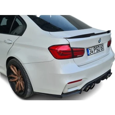 Bmw F30 3 Serisi 2012-2018 M4 Style Spoiler (Plastik) (Boyasız) ürün görseli 1