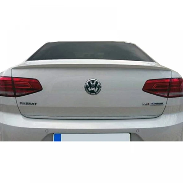 Volkswagen Passat B8 2015 Üzeri İnce Model Spoiler (Plastik) (Boyasız) ürün görseli 1