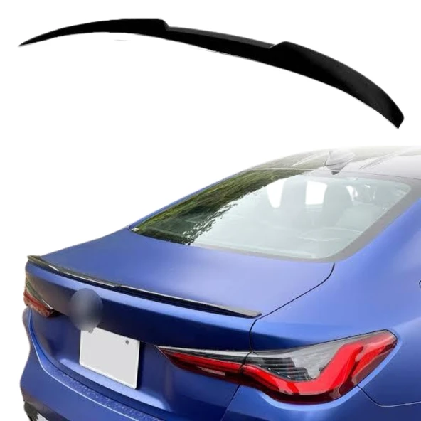 BMW 4 Serisi G26 Spoiler (Plastik) (Boyasız) ürün görseli 1