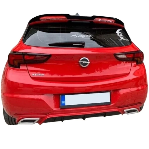 Opel Astra K 2015-2021 Oettinger Spoiler (Plastik) (Boyasız) ürün görseli 1