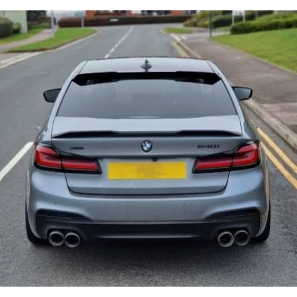 Bmw G30 5 Seris M4 Style Cam Üstü 2017-2021 Spoiler (Plastik) (Boyasız) ürün görseli 1