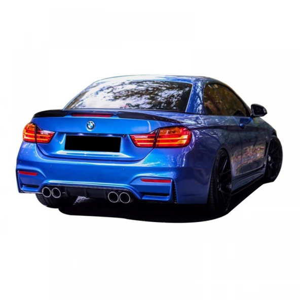 Bmw F33 4 Serisi 2012-2019 M4 Style - Spoiler (Plastik) (Boyasız) ürün görseli 1