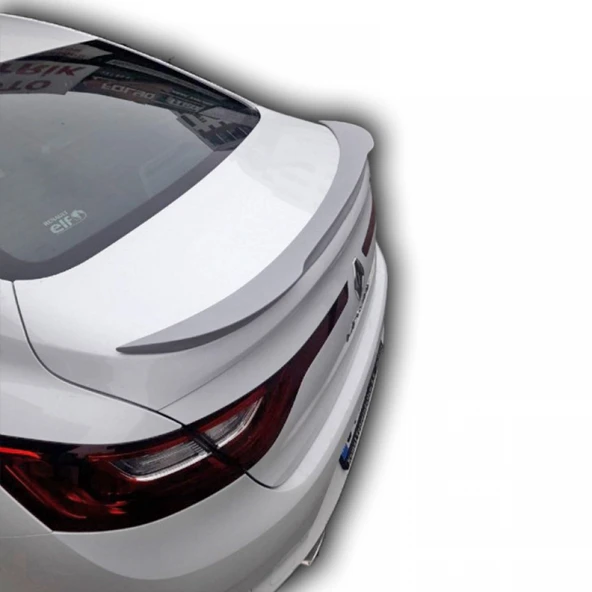 Renault Megane 4 2012-2019 Sedan - M4 Style - Spoiler (Plastik) (Boyasız) ürün görseli 1