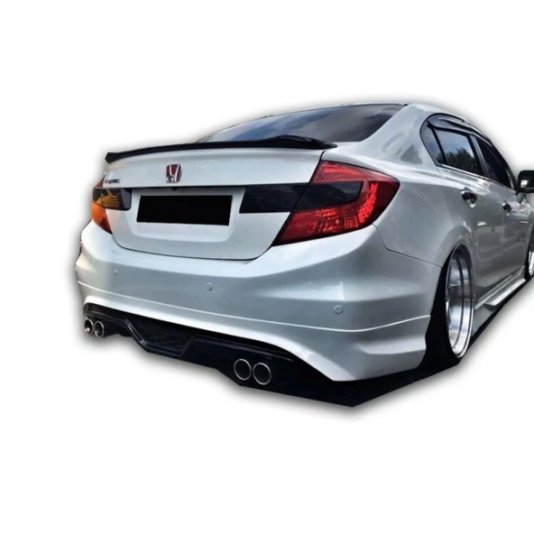 Honda Civic Fb7 2012-2016 Votex Style - Spoiler (Plastik) (Boyasız) ürün görseli 1