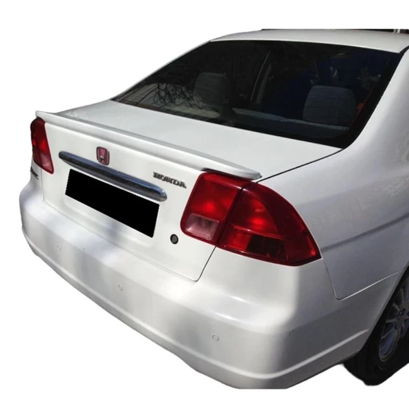 Honda Civic Vtec 2 (2001 - 2007) Sport Style Spoiler (Plastik)(Boyasız) ürün görseli 1