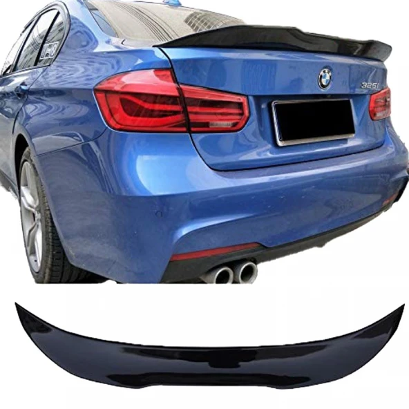 Bmw F30 3 Serisi 2012-2018 Psm Style - Spoiler (Plastik) (Boyasız) ürün görseli 1