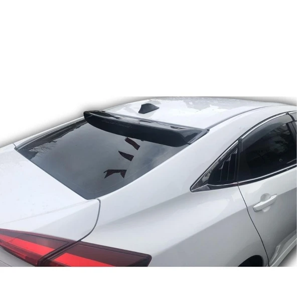 Honda Civic Fc5 Cam Üstü Spoiler (Plastik)(Boyasız) ürün görseli 1