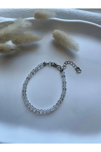 Minimal Kristal Kuvars Taşı Bileklik ürün görseli 1