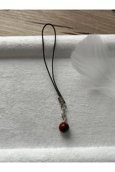 8 mm Kan Taşı Charm ürün görseli 1