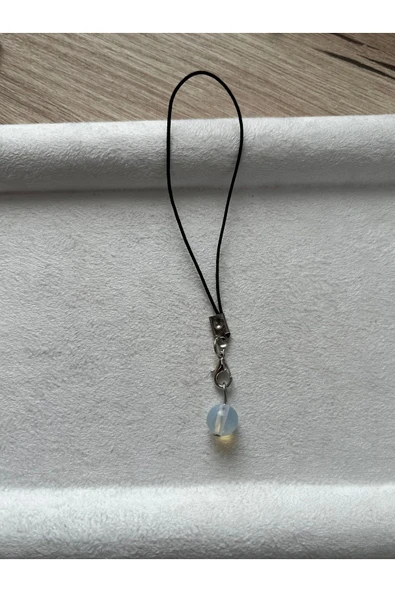 8 mm opal taşı charm ürün görseli 1