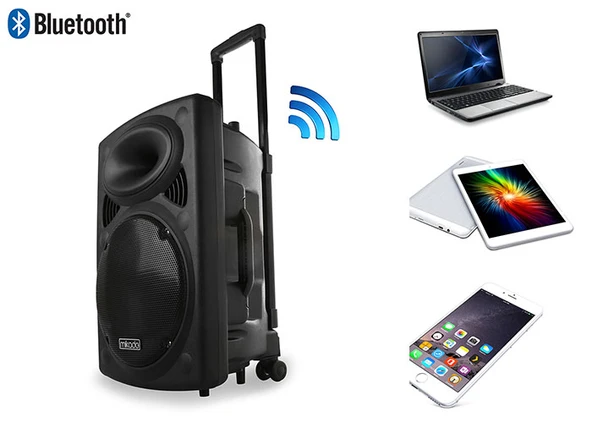 PTTAVM: MIKADO MD-86KP SİYAH FM DESTEKLİ ÖĞRETMEN BLUETOOTH ANFİ