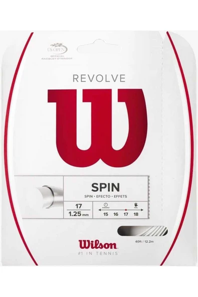 Wilson Revolve Spin 17/1.25 Tekli Kordaj Wrz946600 ürün görseli 1