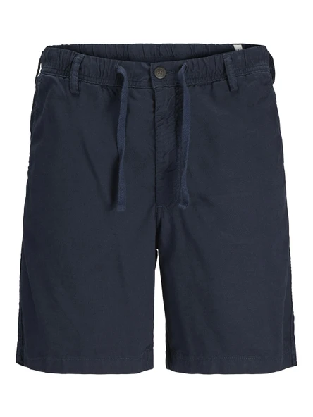 JACK JONES Erkek Keten Şort 12274968 - Resim 6