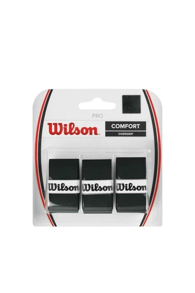 Wilson Pro Comfort 3'lü Siyah Tenis Gribi Wrz4014bk ürün görseli 1