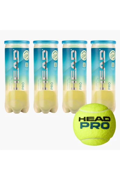 Head Pro 4 Kutu Tenis Topu ürün görseli 1