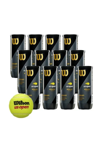 Wilson Tenis Topu US Open XD 3lü 12 Kutu (WRT106200) ürün görseli 1