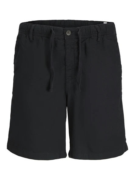 JACK JONES Erkek Keten Şort 12274968 - Resim 5