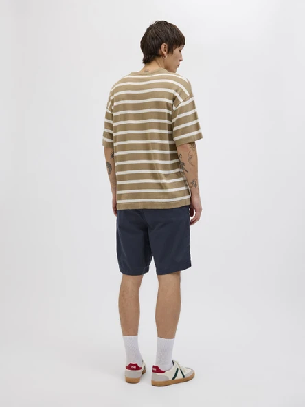 JACK JONES Erkek Keten Şort 12274968 - Resim 2