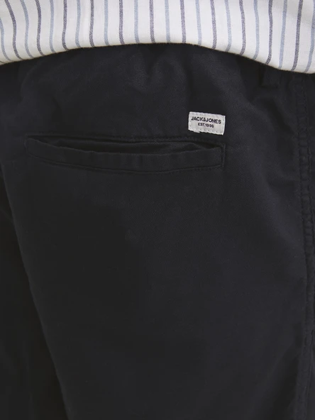 JACK JONES Erkek Keten Şort 12274968 - Resim 4