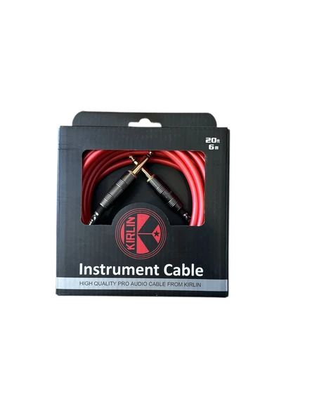 KIRLIN ENSTRÜMAN KABLOSU IP-221GMG-6M/RDE 22AWG  ürün görseli 1