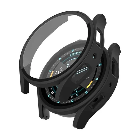 Sneezy Samsung Galaxy Watch 5 40mm PC Sert Kasa Ve Ekran Koruyucu  Siyah ürün görseli 1