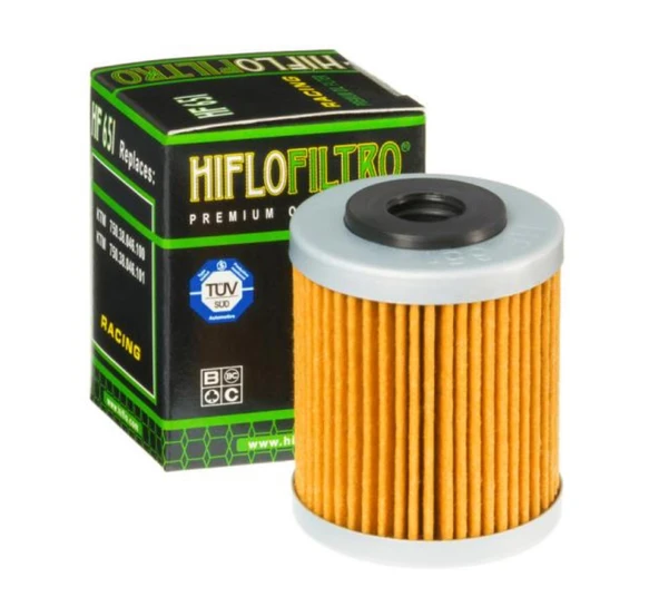 Hiflo Hf651 Yağ Filtre Obhf ürün görseli 1