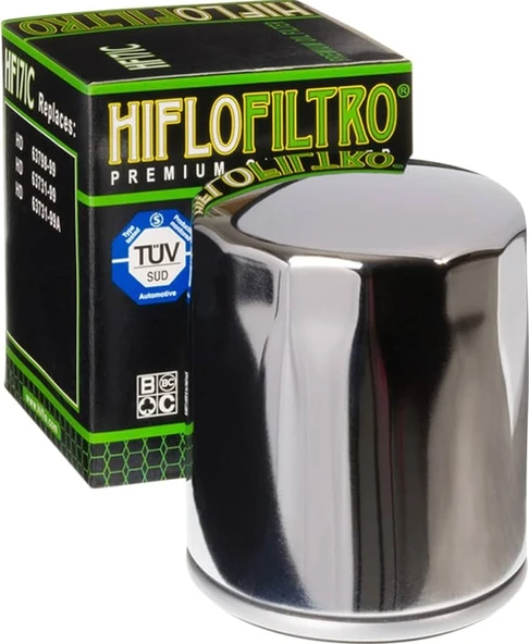 Harley D. Nıght Traın (Fxstb/I) 1584 1999-2009 Krom Yağ Filtre Obhf ürün görseli 1