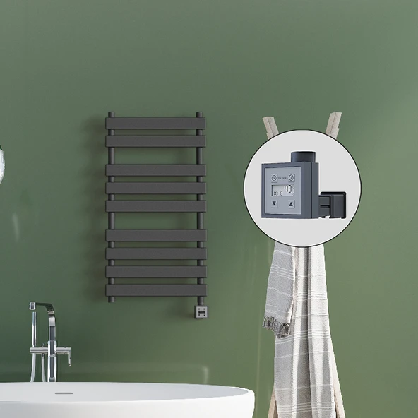 TAHITI Elektrikli Havlupan 500x1300 Antrasit Texture (KTX3 Termostat) 1000W ürün görseli 1