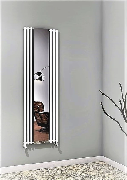Bahama Dekoratif Radyatör 540x1760 Beyaz ürün görseli 1