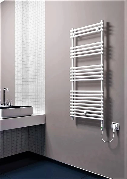 OLIB  Elektrikli Havlupan 500x1200 Beyaz (OnOff Düğmeli) 600W ürün görseli 1