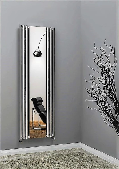 Bahama Dekoratif Radyatör 540x1760 Krom ürün görseli 1